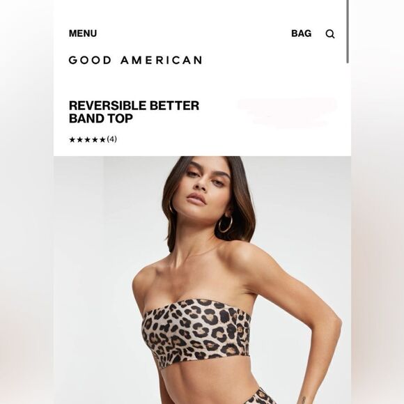 Good American reversible bikini top - Picture 1 of 2